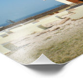 砂漠美術、熱帯ビーチ教会建築アート フォトプリント            (角)