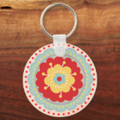 砂漠花キーチェーン キーホルダー (裏面)