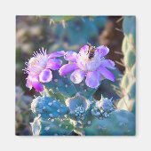 砂漠花受粉者 マグネット (正面)