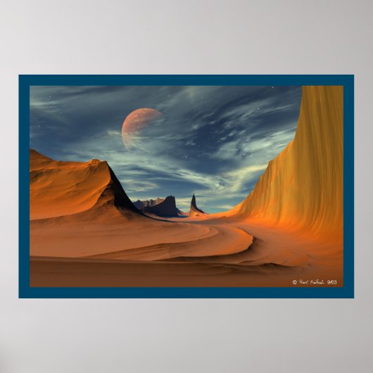 砂漠路 ポスター (正面)