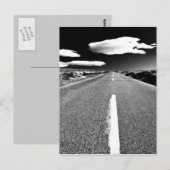 砂漠路 ポストカード (正面/裏面)