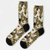 砂漠迷彩柄ソックス ソックス (左)