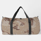 砂漠迷彩柄 ダッフルバッグ (裏面)