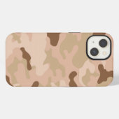 砂漠迷彩柄 iPhoneケース (裏面横)