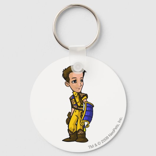 砂漠選手失ったのディギブル選手 キーホルダー (正面)