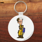 砂漠選手失ったのディギブル選手 キーホルダー (正面)