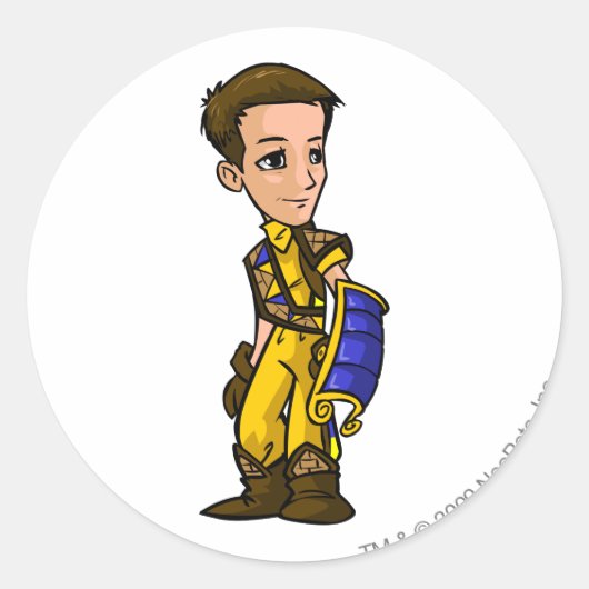 砂漠選手失ったのディギブル選手 ラウンドシール (正面)