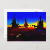 砂漠都市 ポストカード (正面/裏面)