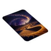 砂漠銀河系シュールレアルランドスケープアート マグネット (右側)