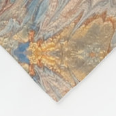 砂漠開花フリースブランケット フリースブランケット (角)