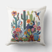 砂漠開花フローラ交響曲 クッション (正面)