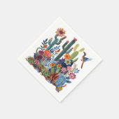 砂漠開花フローラ交響曲 スタンダードカクテルナプキン (角)