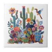 砂漠開花フローラ交響曲 タイル (正面)