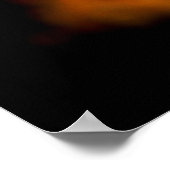 砂漠開花プリント ポスター (角)