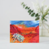 砂漠開花 ポストカード (スタンド正面)