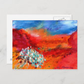 砂漠開花 ポストカード (正面/裏面)