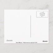 砂漠開花 ポストカード (裏面)