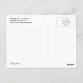 砂漠開花 ポストカード (裏面)