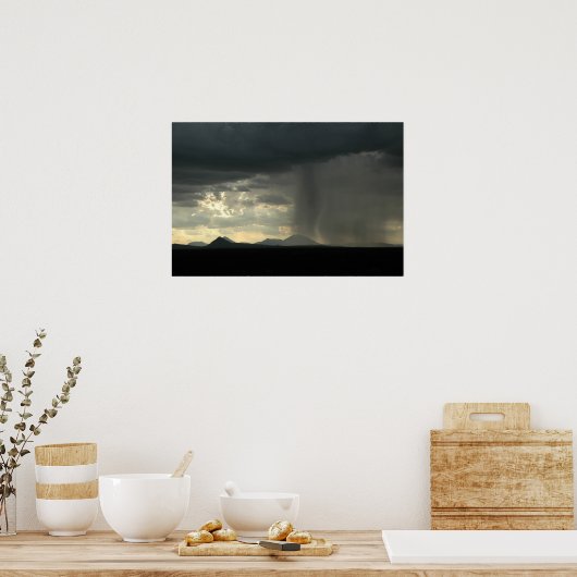 砂漠雨 ポスター (キッチン)