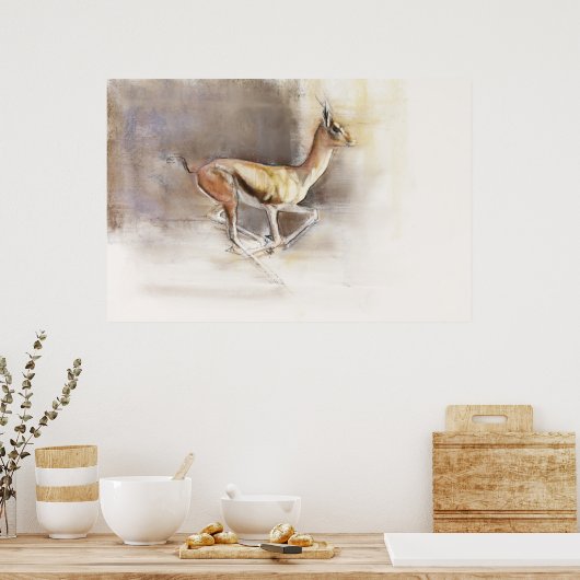 砂漠風 ポスター (キッチン)