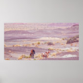 砂漠馬P8639 ポスター (正面)