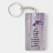 砂漠馬P8640 キーホルダー (正面)