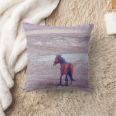 砂漠馬P8640 クッション (ブランケット)