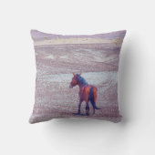 砂漠馬P8640 クッション (裏面)