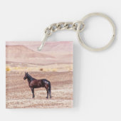 砂漠馬P8664 キーホルダー (裏面)