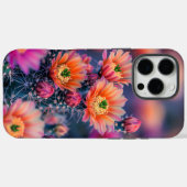 砂漠鮮やかで咲くサボテンの花 Case-Mate iPhoneケース (裏面 (横))
