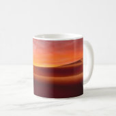 砂漠 |の転が砂漠の風景 コーヒーマグカップ (正面右)