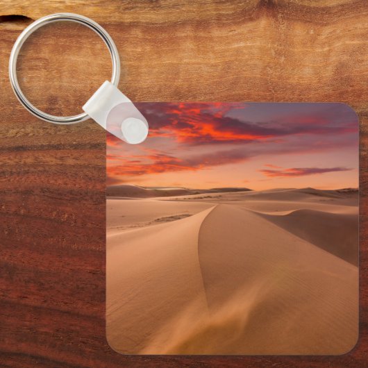 砂漠 |アラブ統一された首長国連邦 キーホルダー (正面)
