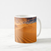 砂漠 |アラブ首長国統一されたの砂漠 コーヒーマグカップ (正面右)