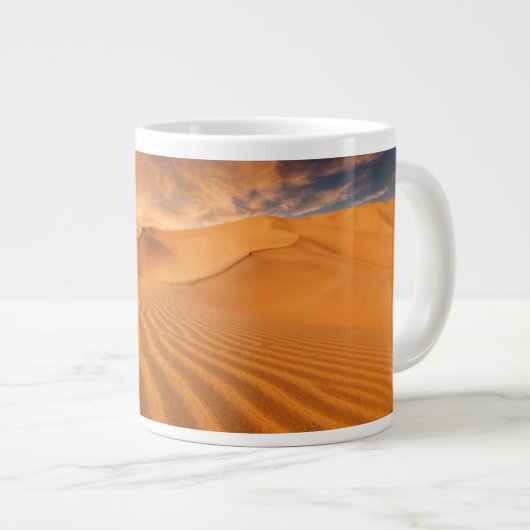 砂漠 |アラブ首長国統一されたの砂漠 ジャンボコーヒーマグカップ (正面右)