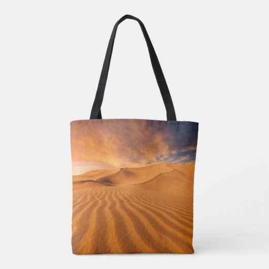 砂漠 |アラブ首長国統一されたの砂漠 トートバッグ (裏面)