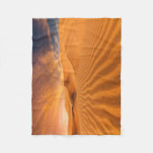 砂漠 |アラブ首長国統一されたの砂漠 フリースブランケット (正面)