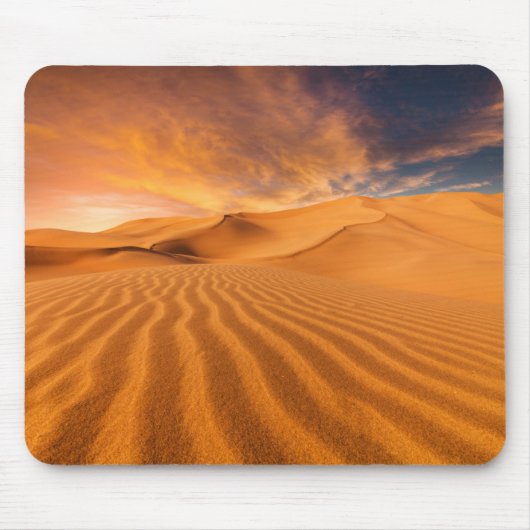砂漠 |アラブ首長国統一されたの砂漠 マウスパッド (正面)