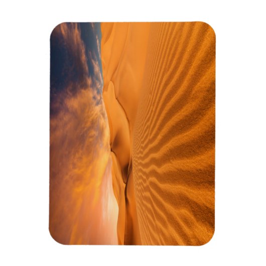 砂漠 |アラブ首長国統一されたの砂漠 マグネット (縦)