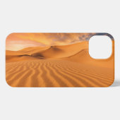 砂漠 |アラブ首長国統一されたの砂漠 iPhoneケース (裏面横)