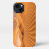 砂漠 |アラブ首長国統一されたの砂漠 iPhoneケース (裏面)