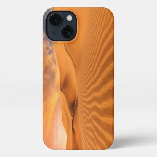 砂漠 |アラブ首長国統一されたの砂漠 iPhoneケース (裏面)