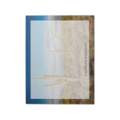 砂漠 |アリゾナ州，迷信山脈 ノートパッド (回転)