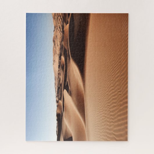 砂漠 |ア統一されたアラブ首長国連邦の砂丘 ジグソーパズル (縦)