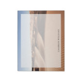 砂漠 |ア統一されたアラブ首長国連邦の砂丘 ノートパッド (回転)