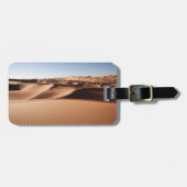 砂漠 |ア統一されたアラブ首長国連邦の砂丘 ラゲッジタグ (正面横)