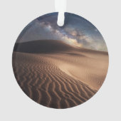 砂漠 |オルドスシティモンゴル中国 オーナメント (裏面)