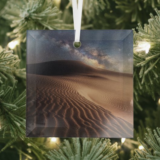 砂漠 |オルドスシティモンゴル中国 ガラスオーナメント (インサイチュ)