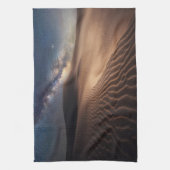 砂漠 |オルドスシティモンゴル中国 キッチンタオル (縦)