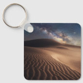 砂漠 |オルドスシティモンゴル中国 キーホルダー (正面)