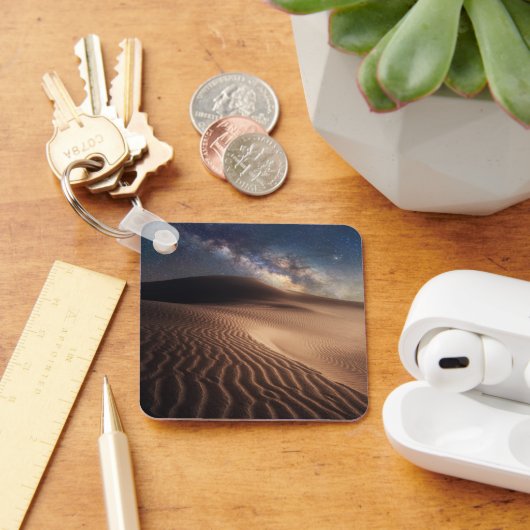 砂漠 |オルドスシティモンゴル中国 キーホルダー (デスク)